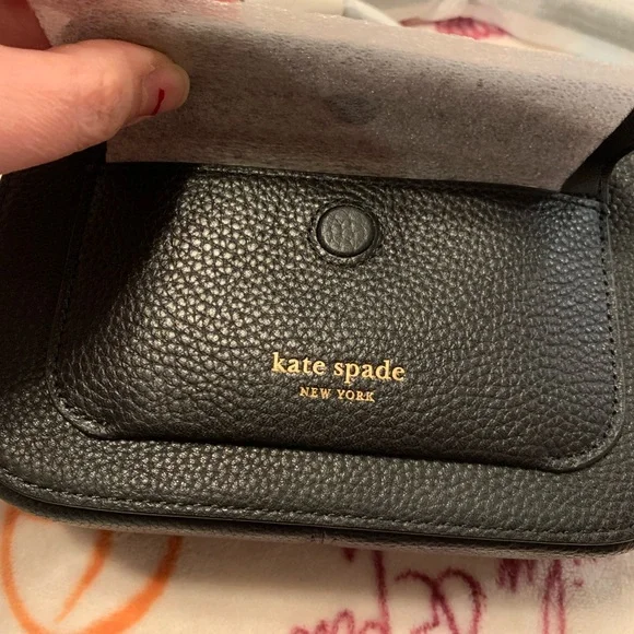 Kate Spade Black Crossbody Bag. NWOT. - Picture 2 of 16